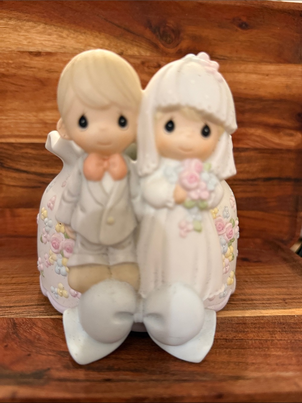 Precious Moments - Unity Candle Holder - Rare #848891 PM3